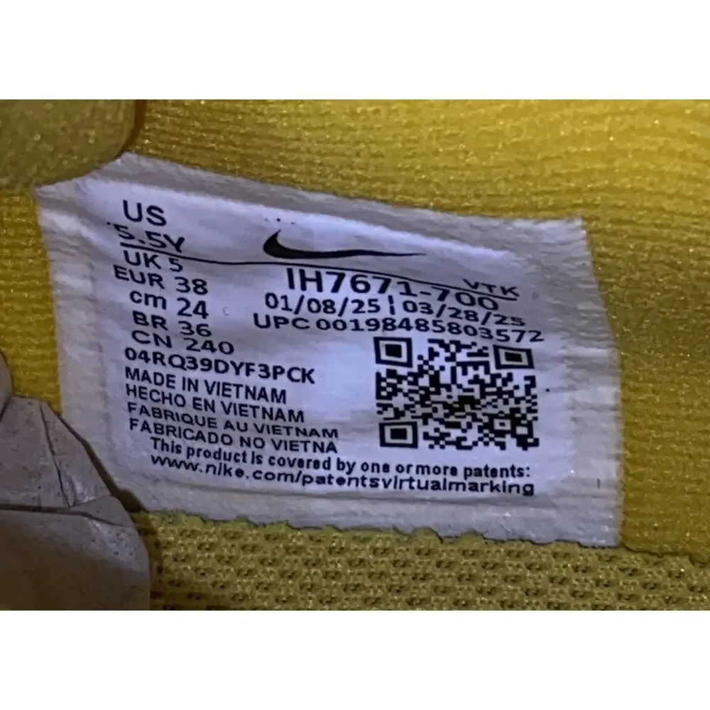 Nike Air Max DN x LEGO Tour Yellow Black Volt IH7671-700 GS Size‎ 5.5Y New